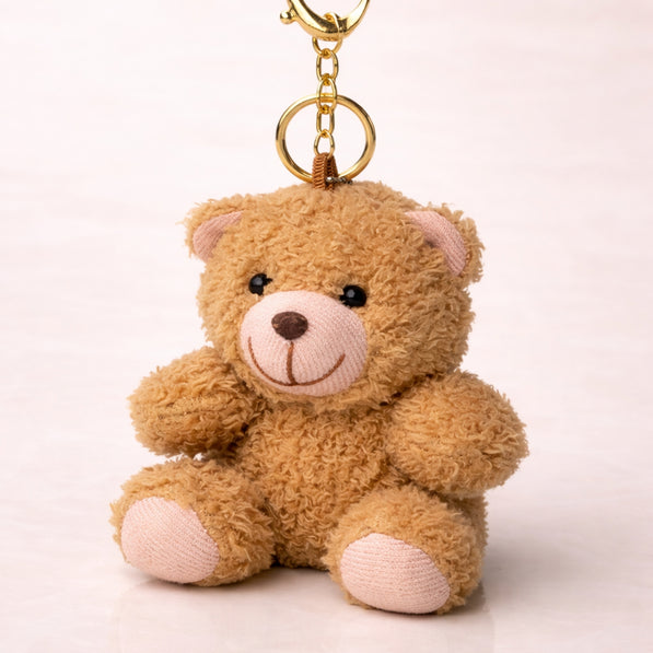 Dark Brown Shaggy Teddy Plush