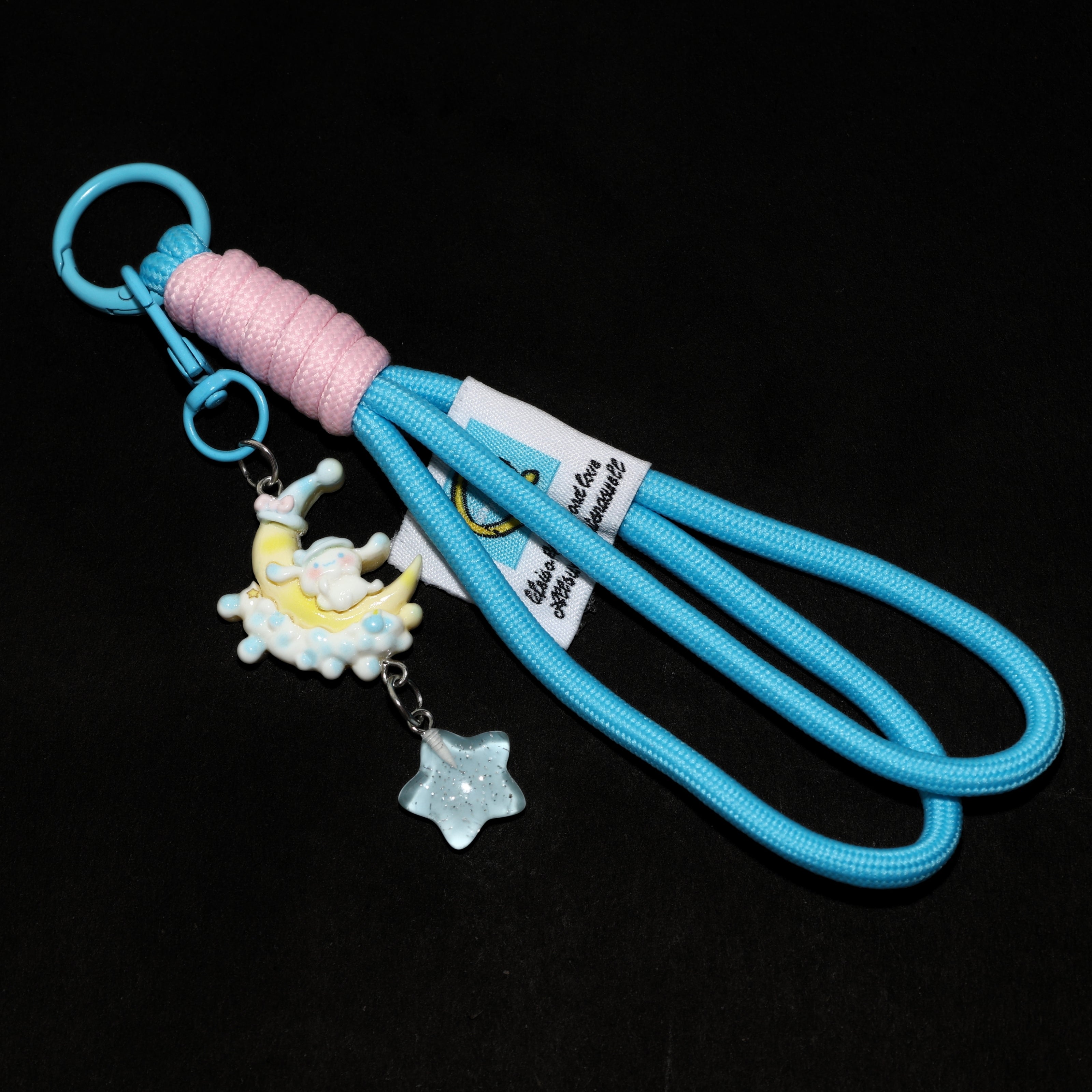 Cobalt Cord Opulence Charm