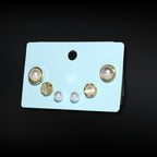 Pearl Trio Luxe Stud Set