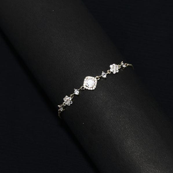 Gold Crystal Radiance Bracelet
