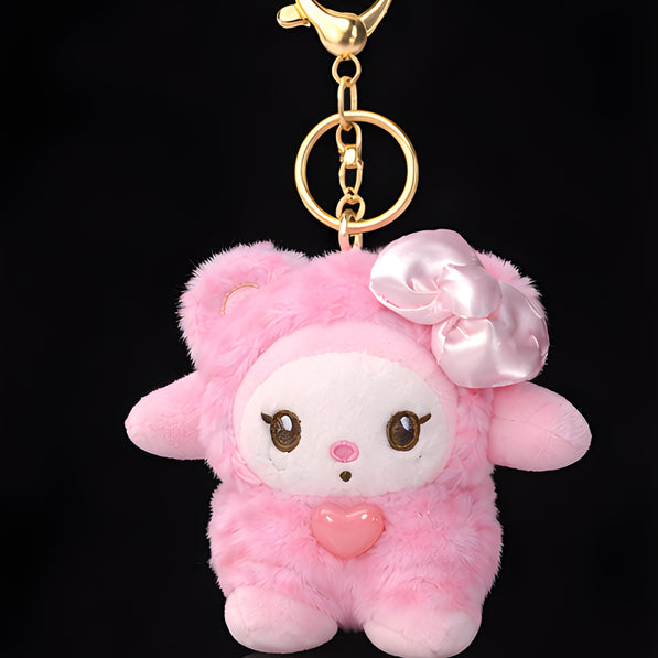 Mini Pink Bunny Plush