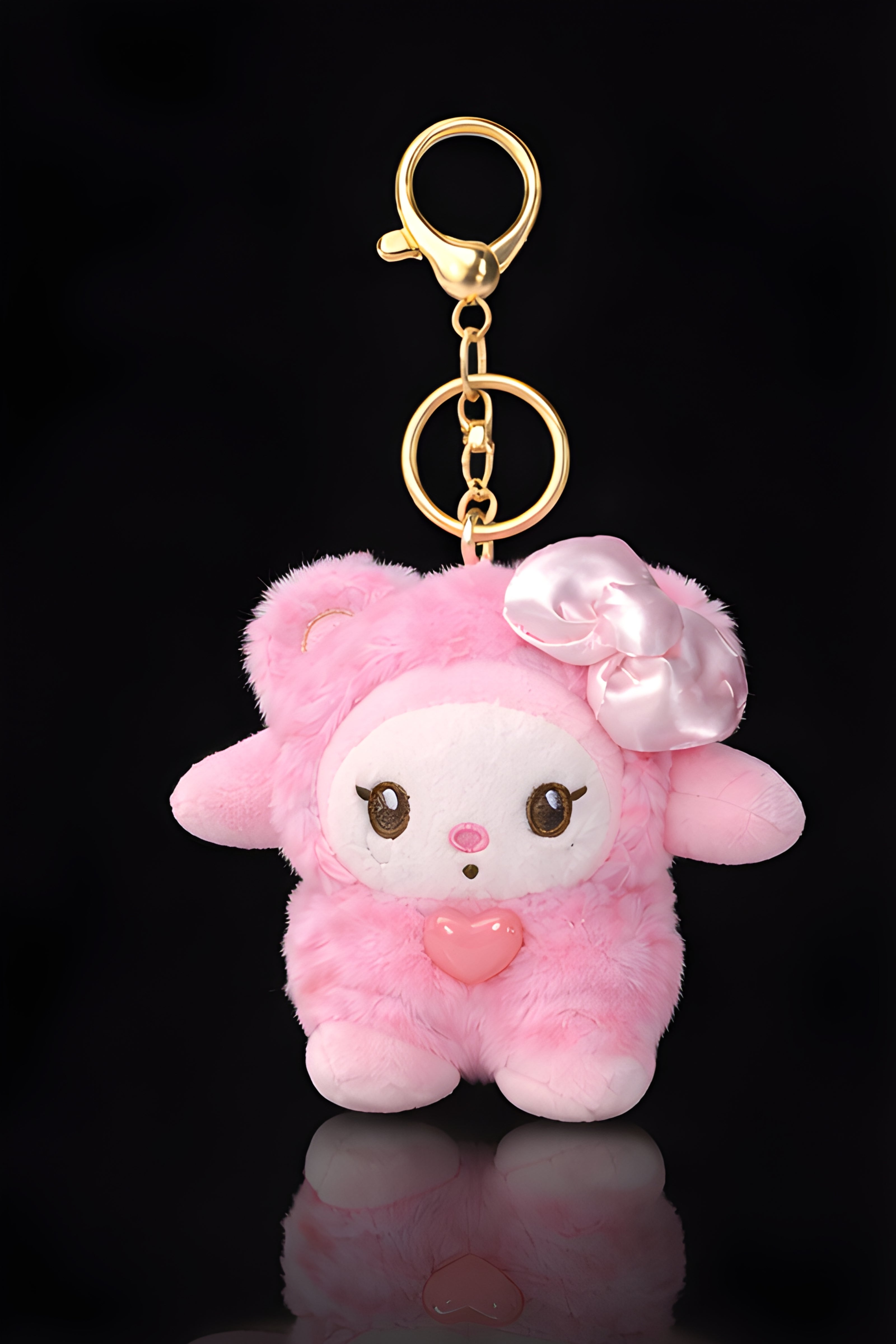Mini Pink Bunny Plush
