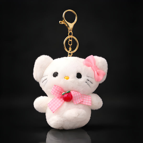 Hello Kitty Apple Bow Plush