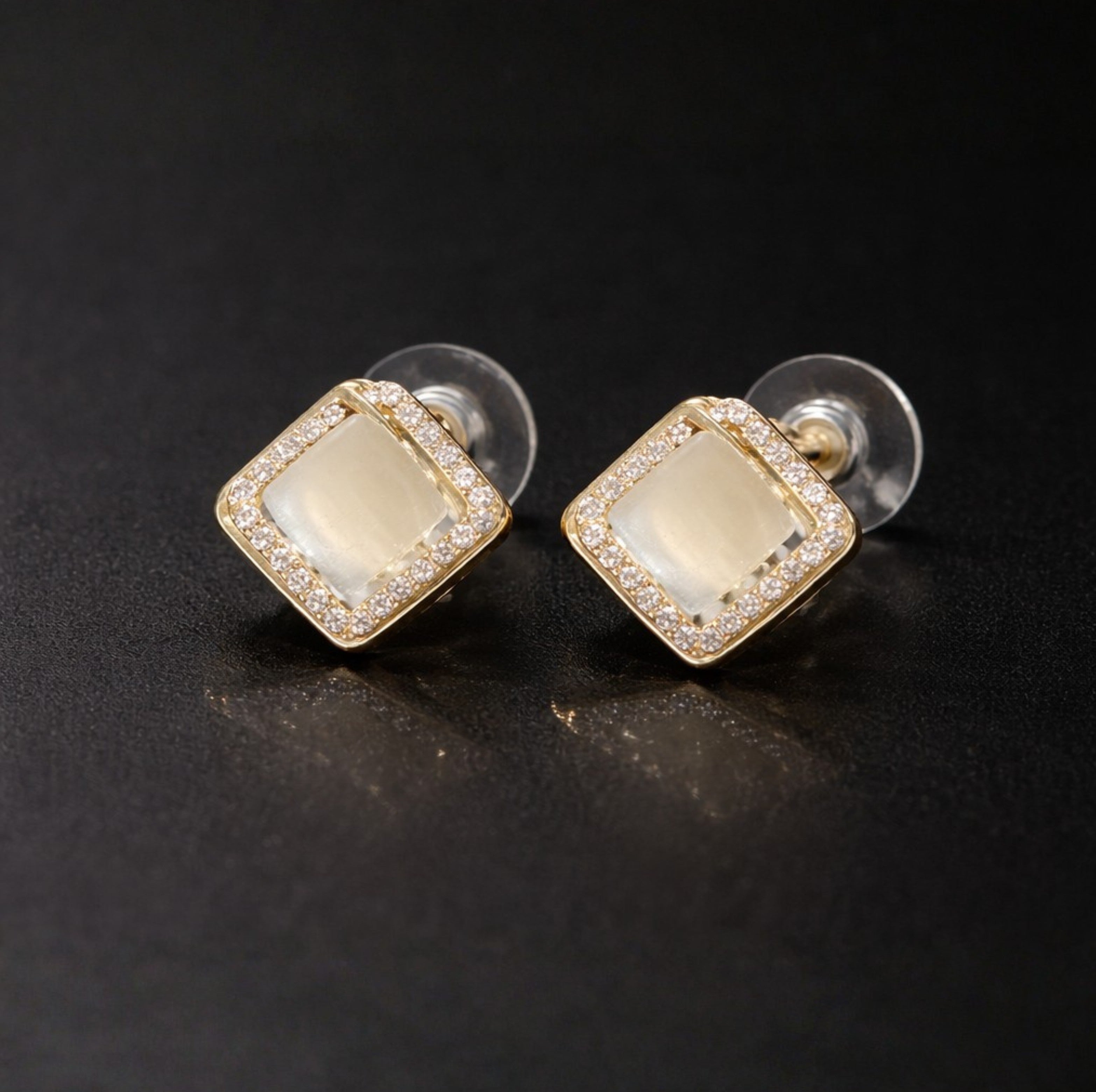 Ivory Frame Stud