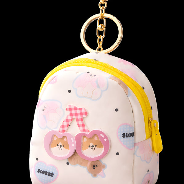 Yellow Mini Bag Charm