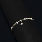 Golden Bloom Sparkle Bracelet