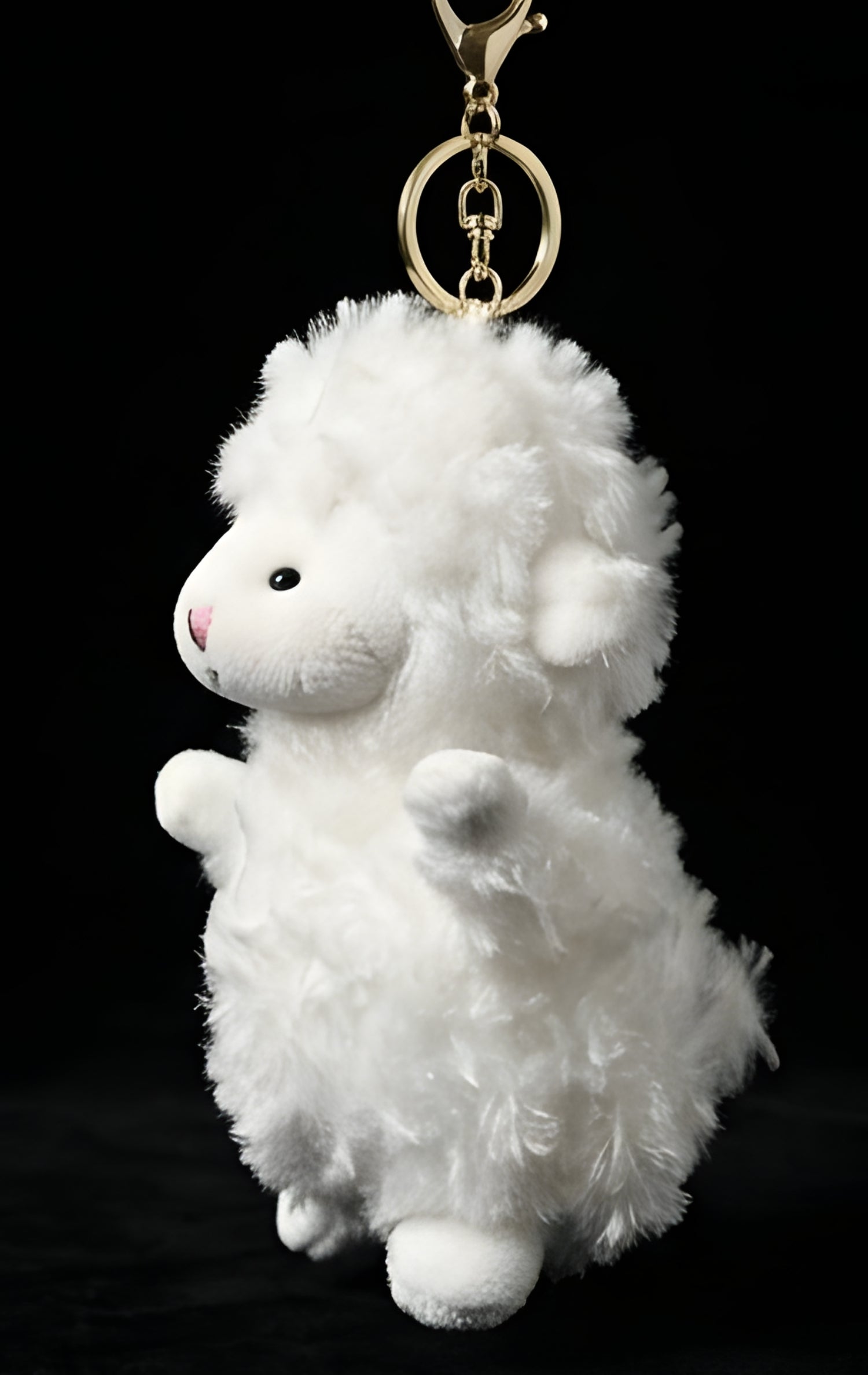 Fluffy White Sheep Plush