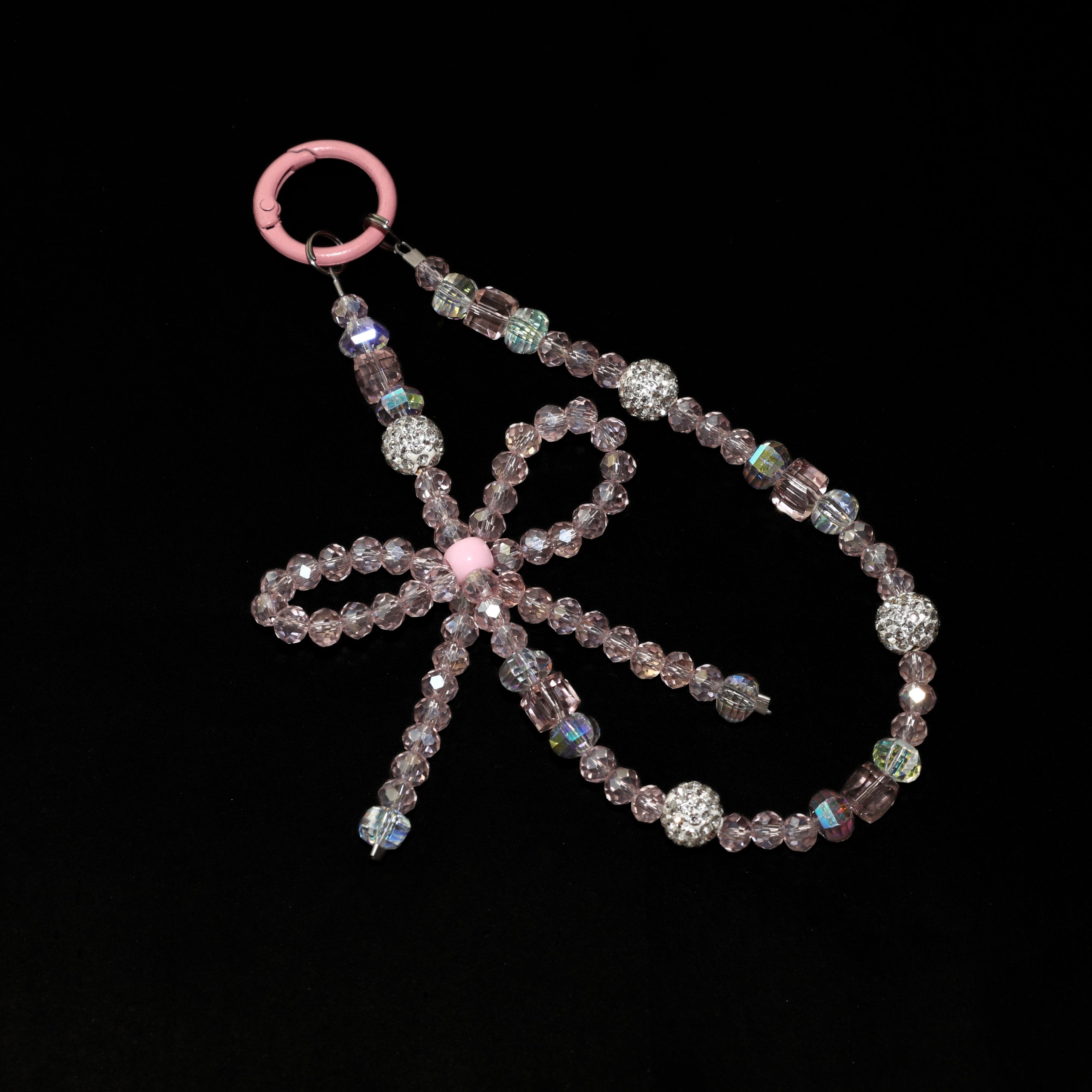 Rose Bow Couture Charm
