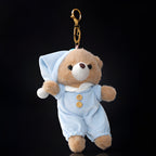 Blue Sleepy Teddy Plush
