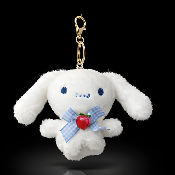 Rabbit Apple Bow Plush