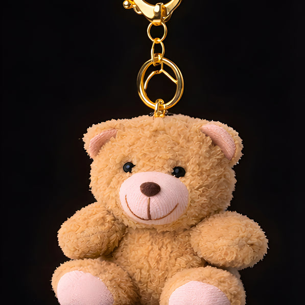 Dark Brown Shaggy Teddy Plush