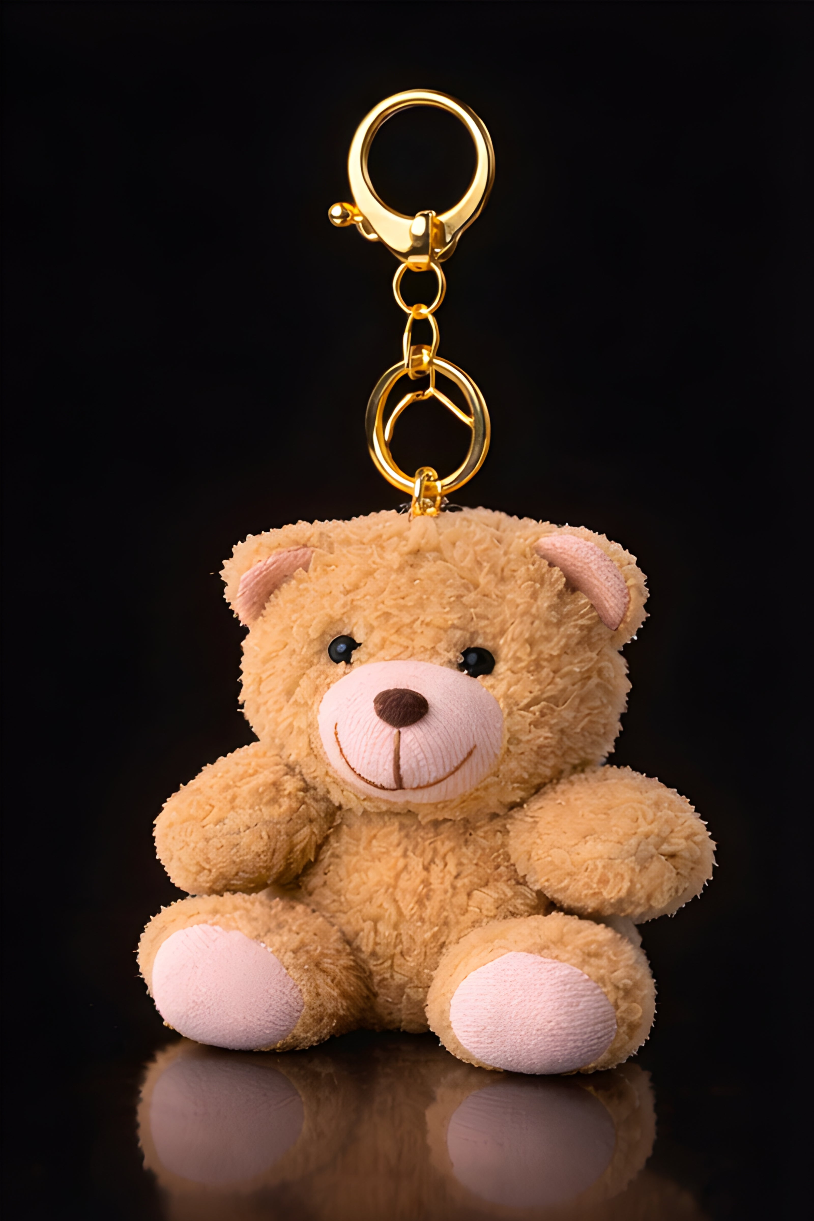 Dark Brown Shaggy Teddy Plush