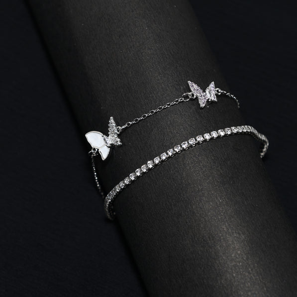 Pavé Butterfly Bracelet