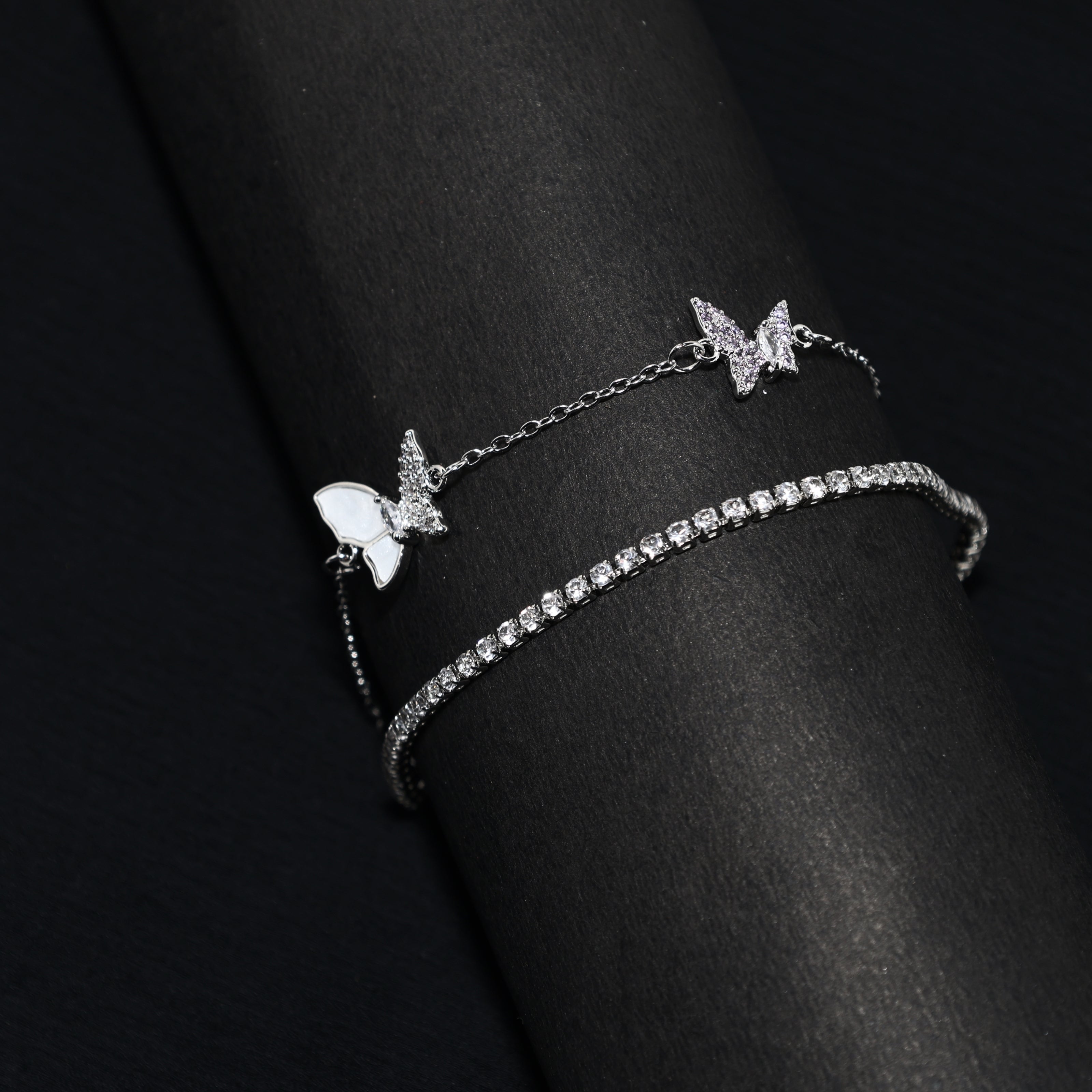 Pavé Butterfly Bracelet