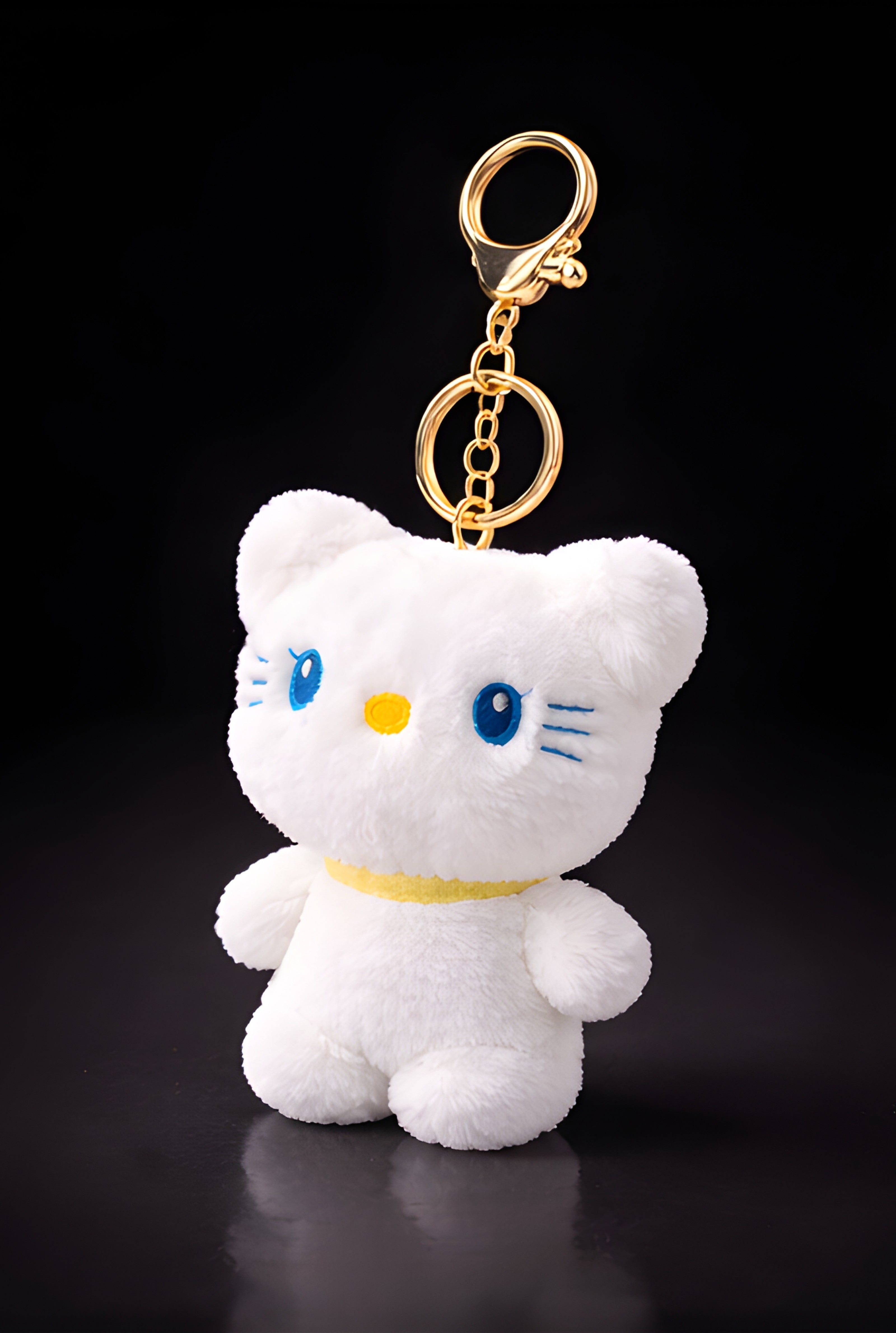 Yellow Collar Fluffy Kitty