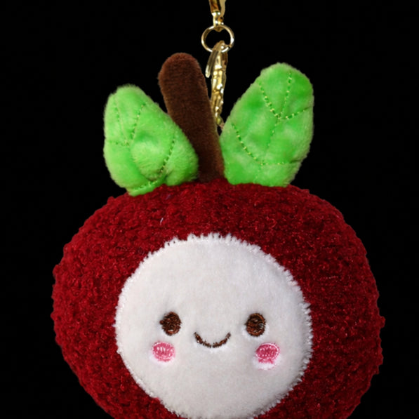 Happy Red Apple Plush