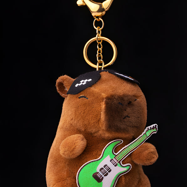 Groovy Green Guitar Capybara