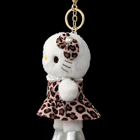 White Leopard Kitty Plush