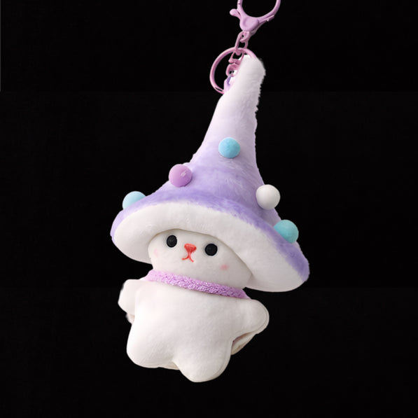 Purple Wizard Bunny Charm