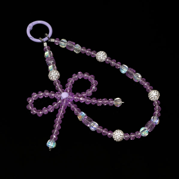 Lavender Bow Whimsy Charm