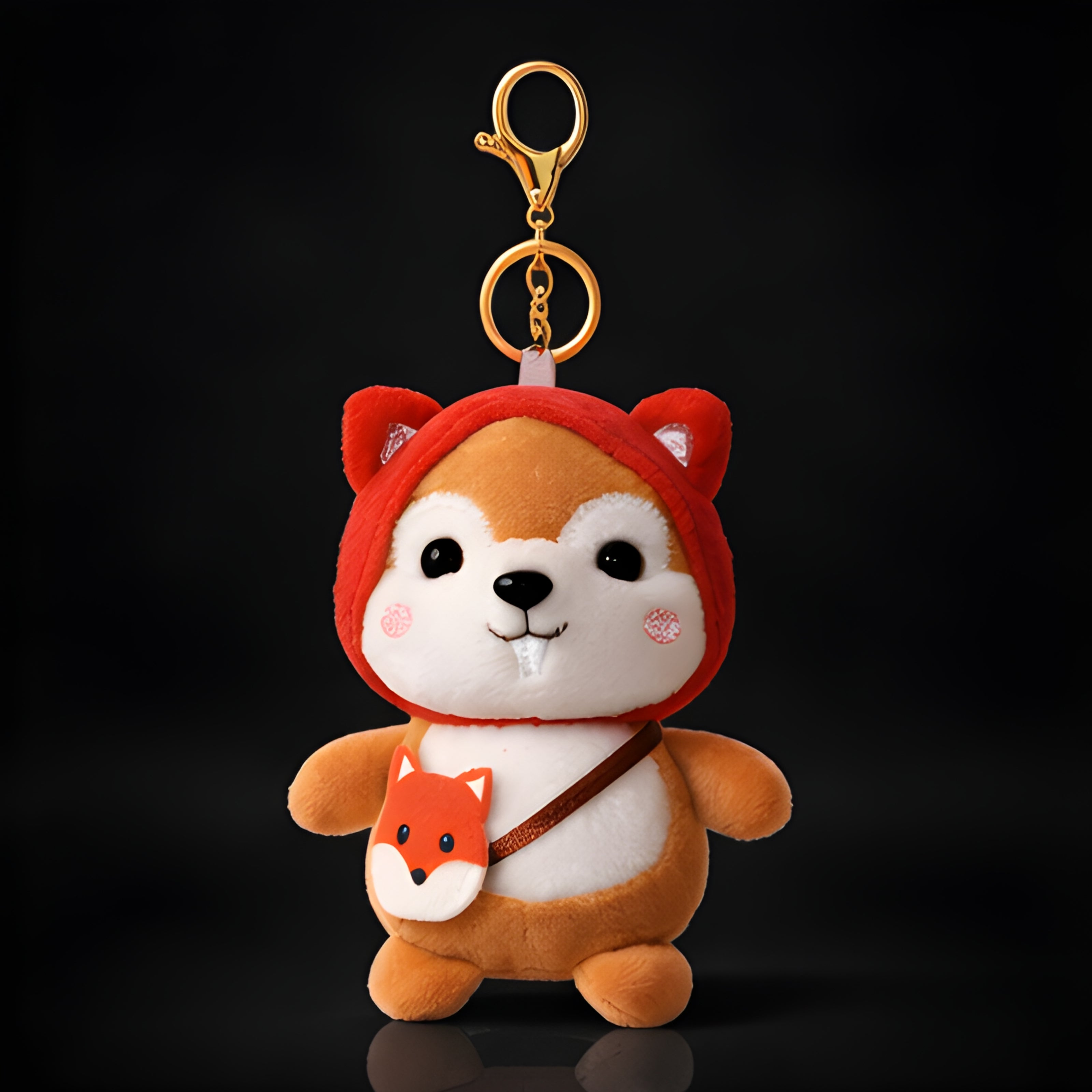 Foxy Red Shiba Squirrel Plush
