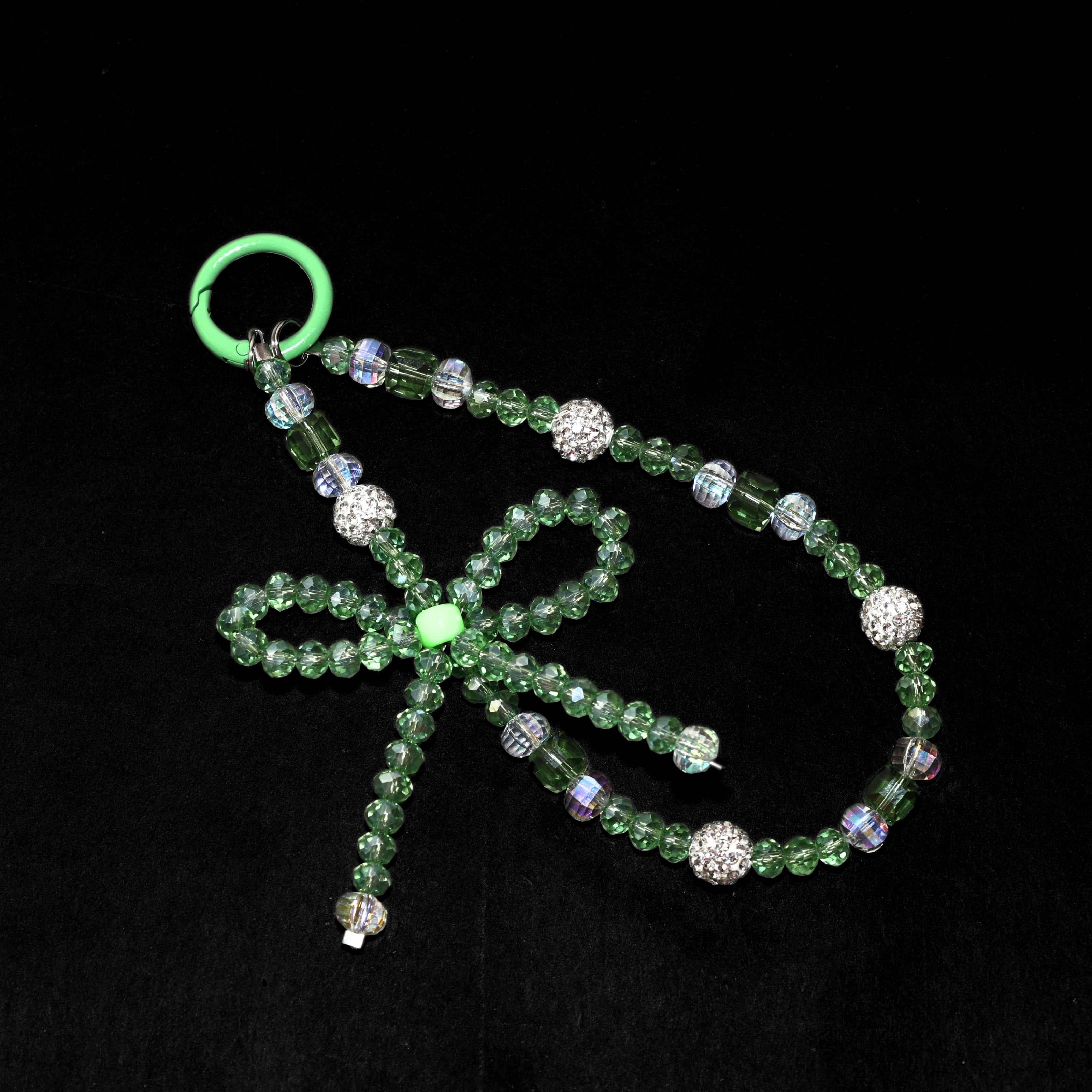 Emerald Bow Opulence Charm