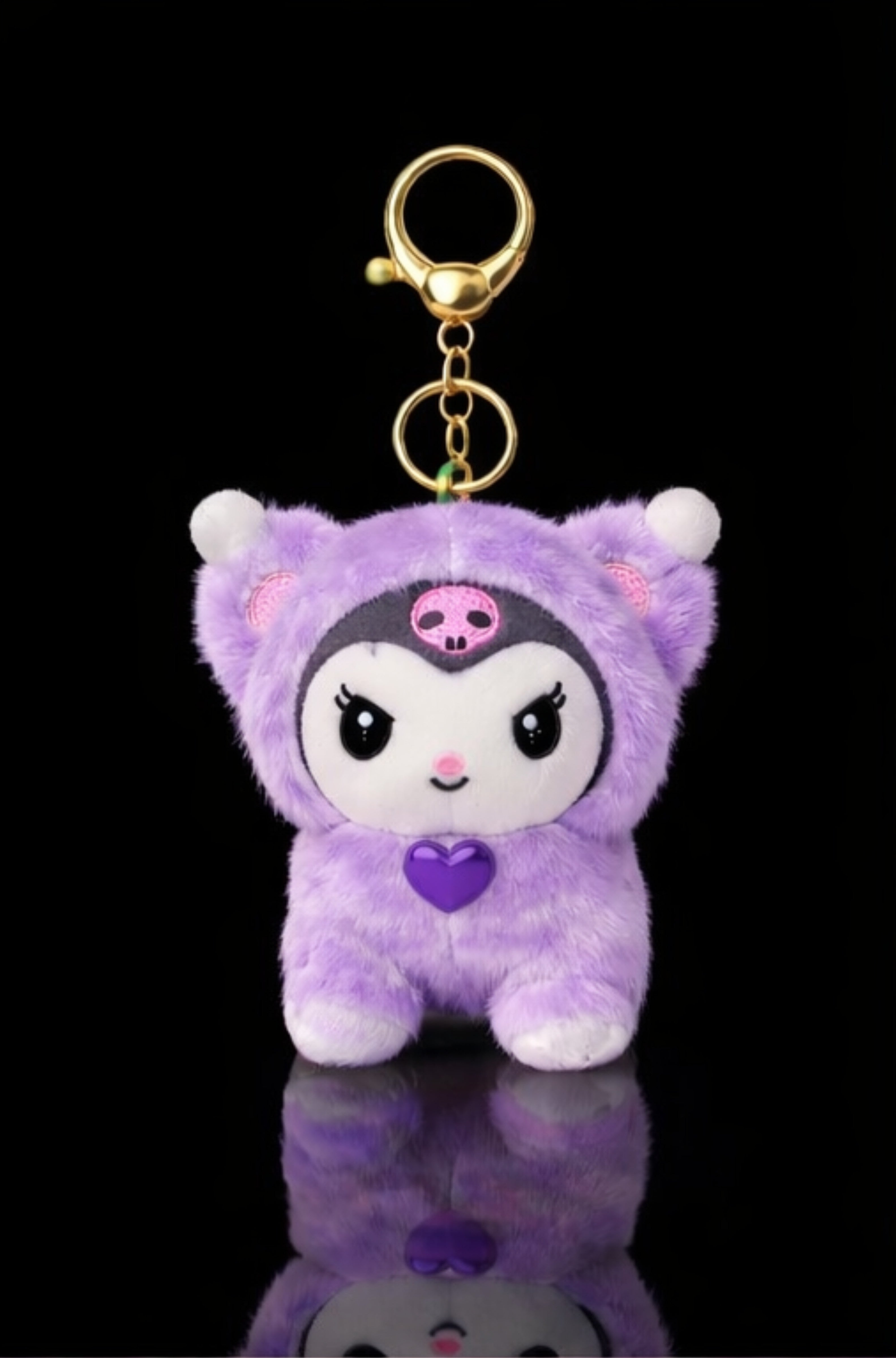 Mini Purple Kuromi Plush