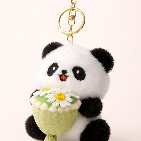 Daisy Pot Panda Plush