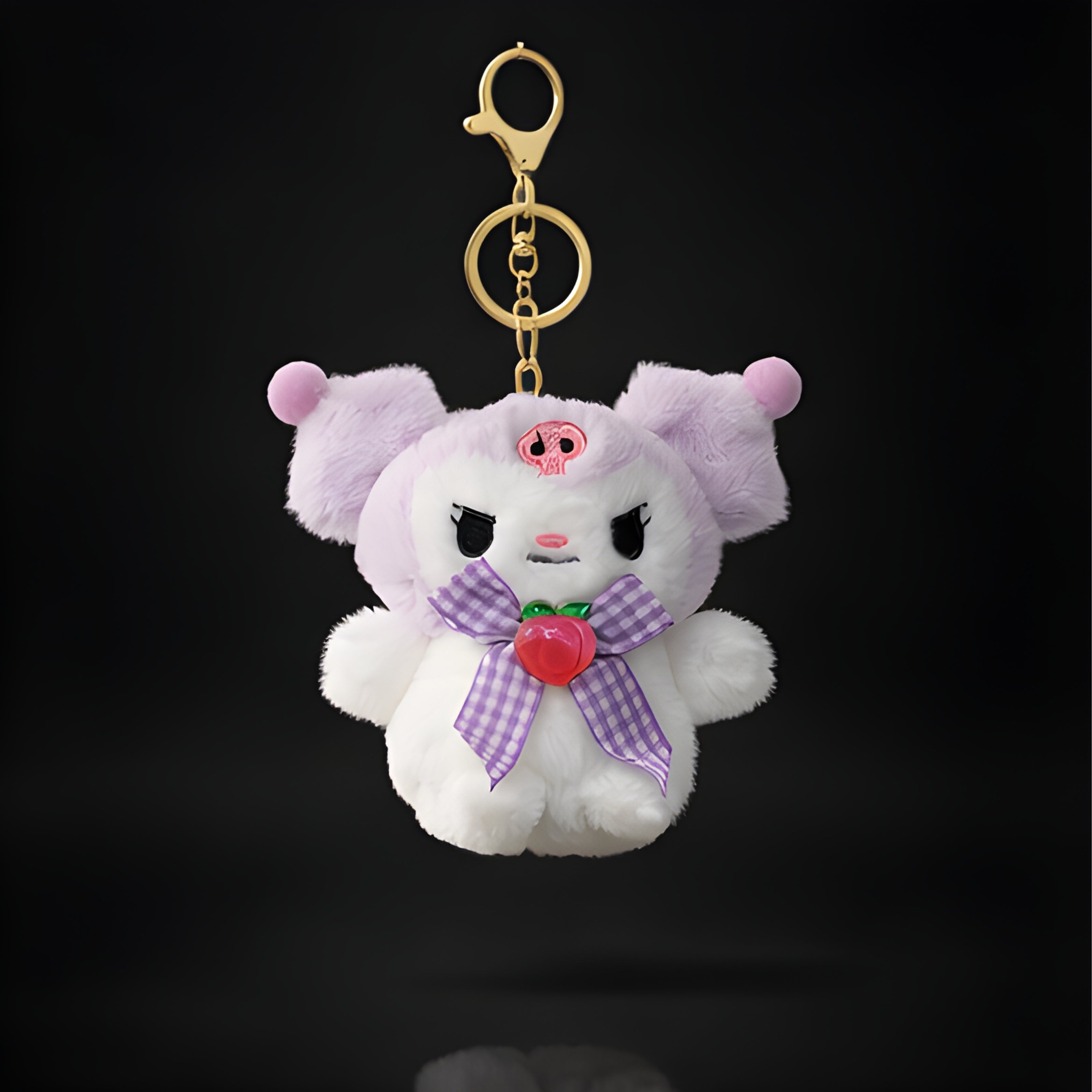 Kuromi Apple Bow Plush