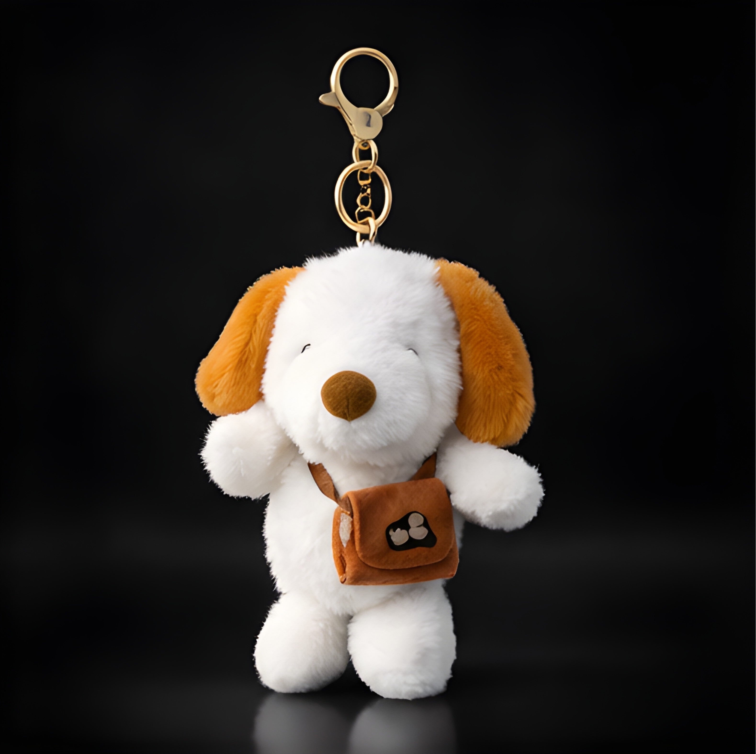Yellow Bag Puppy Plush