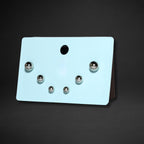 Silver Orb Stud Set