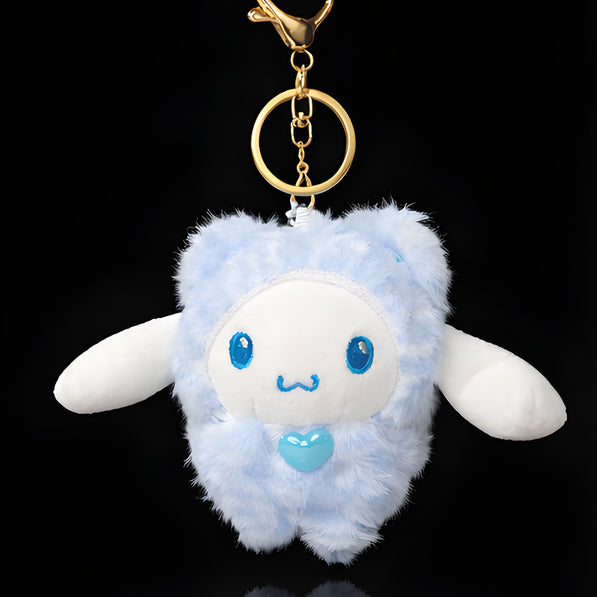 Mini Sky Blue Bunny Plush