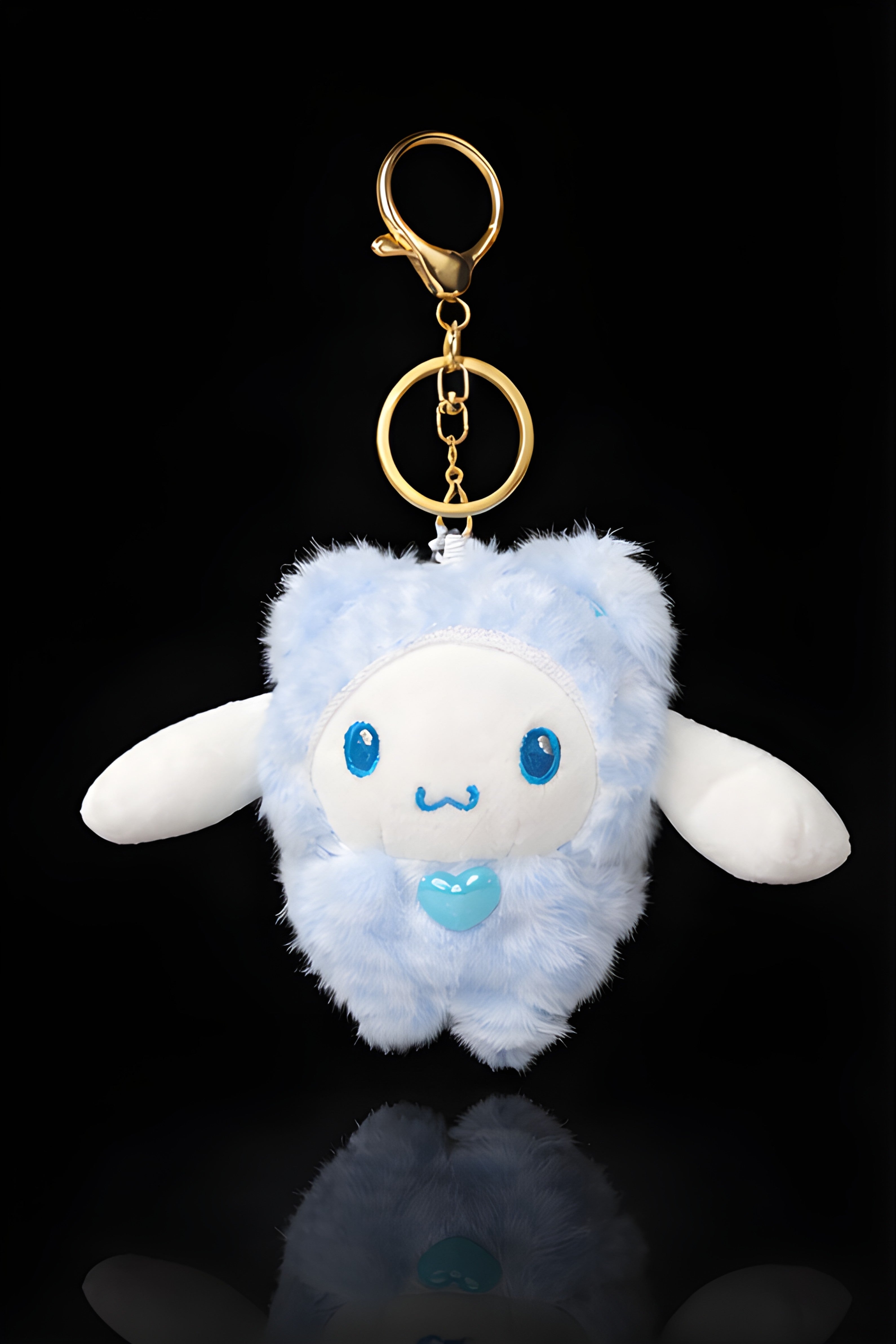Mini Sky Blue Bunny Plush