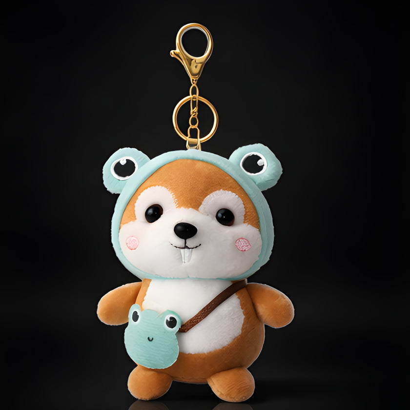 Froggy Mint Shiba Plush