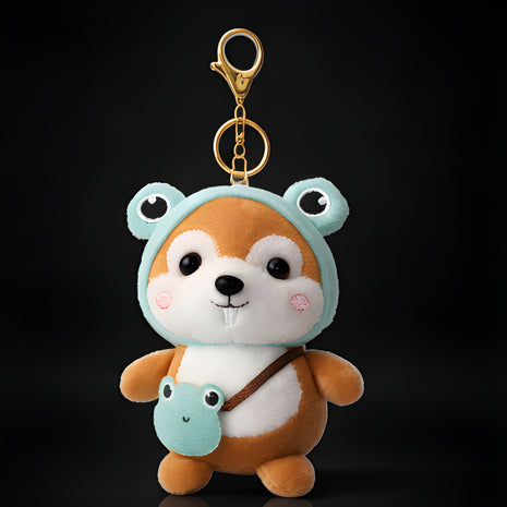 Froggy Mint Shiba Plush