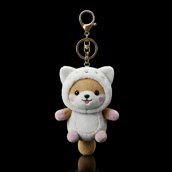 Mini Cat Shiba Squirrel Plush