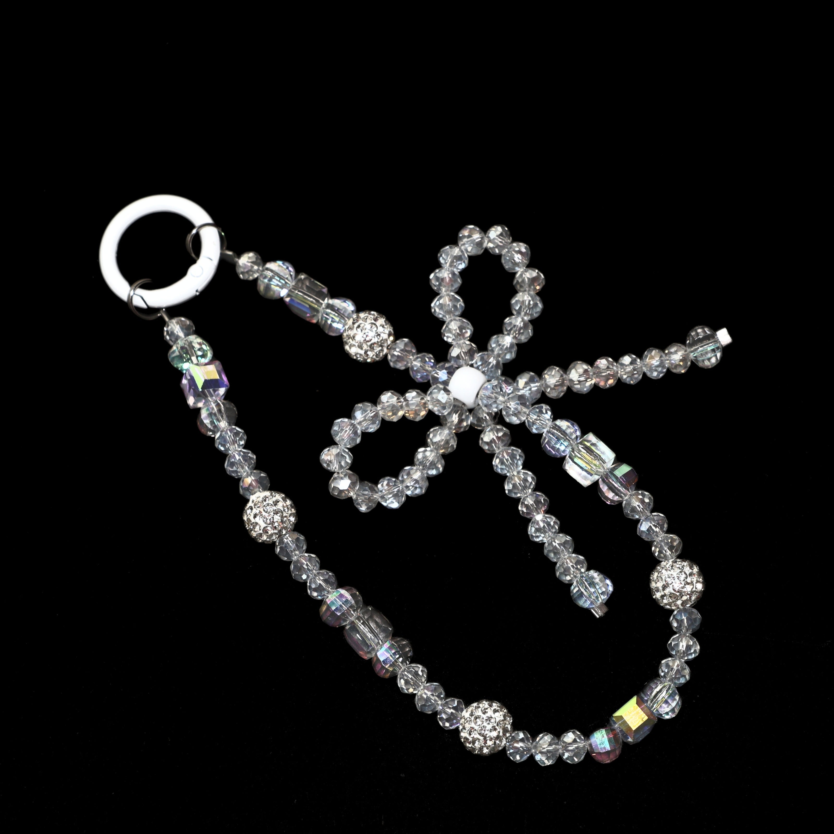 Crystal Bow Translucent Charm