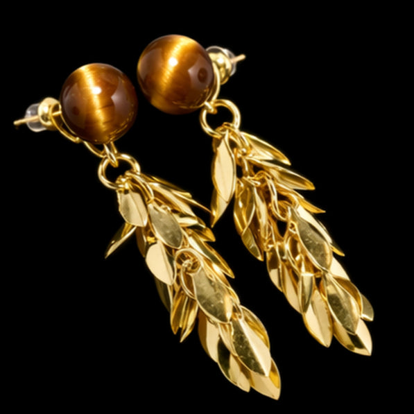 Cluster Drop Earrings