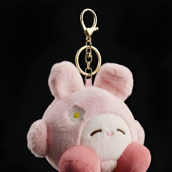 Kawaii Pink Plush Charm