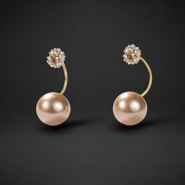Twice Chic Pearl Earrings