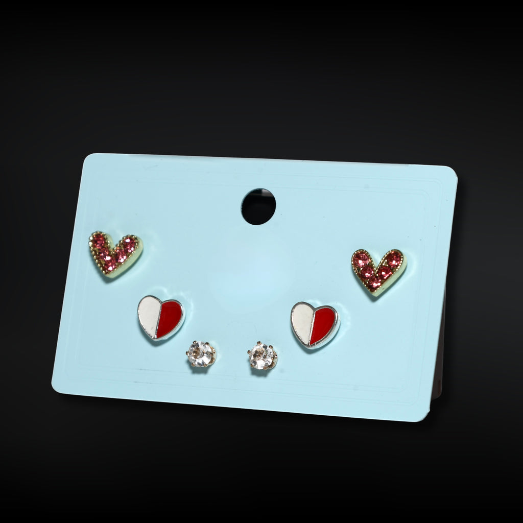 Fresh Mint Trio Stud Set