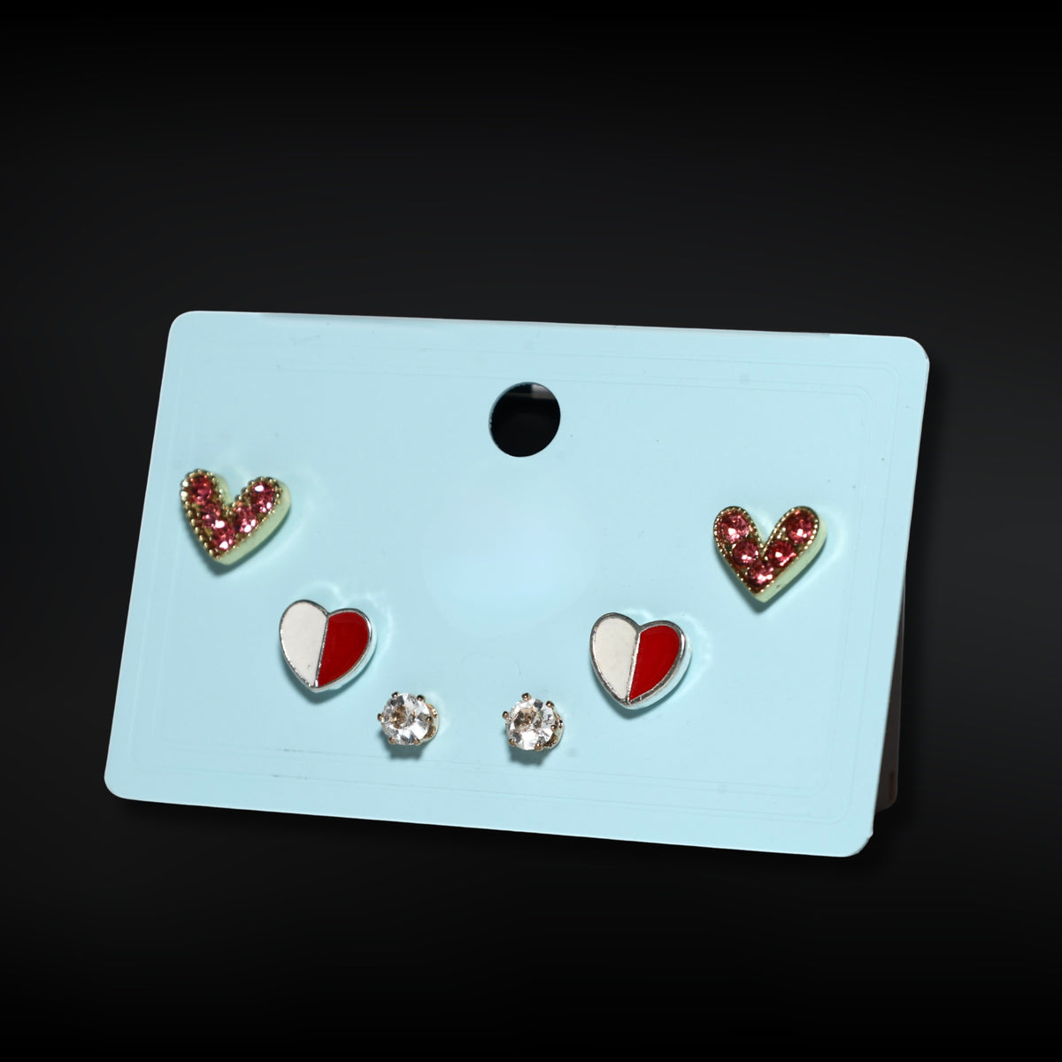 Fresh Mint Trio Stud Set