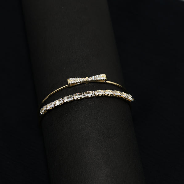 Crystal Gold Bracelet