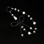 Onyx Bow Statement Charm