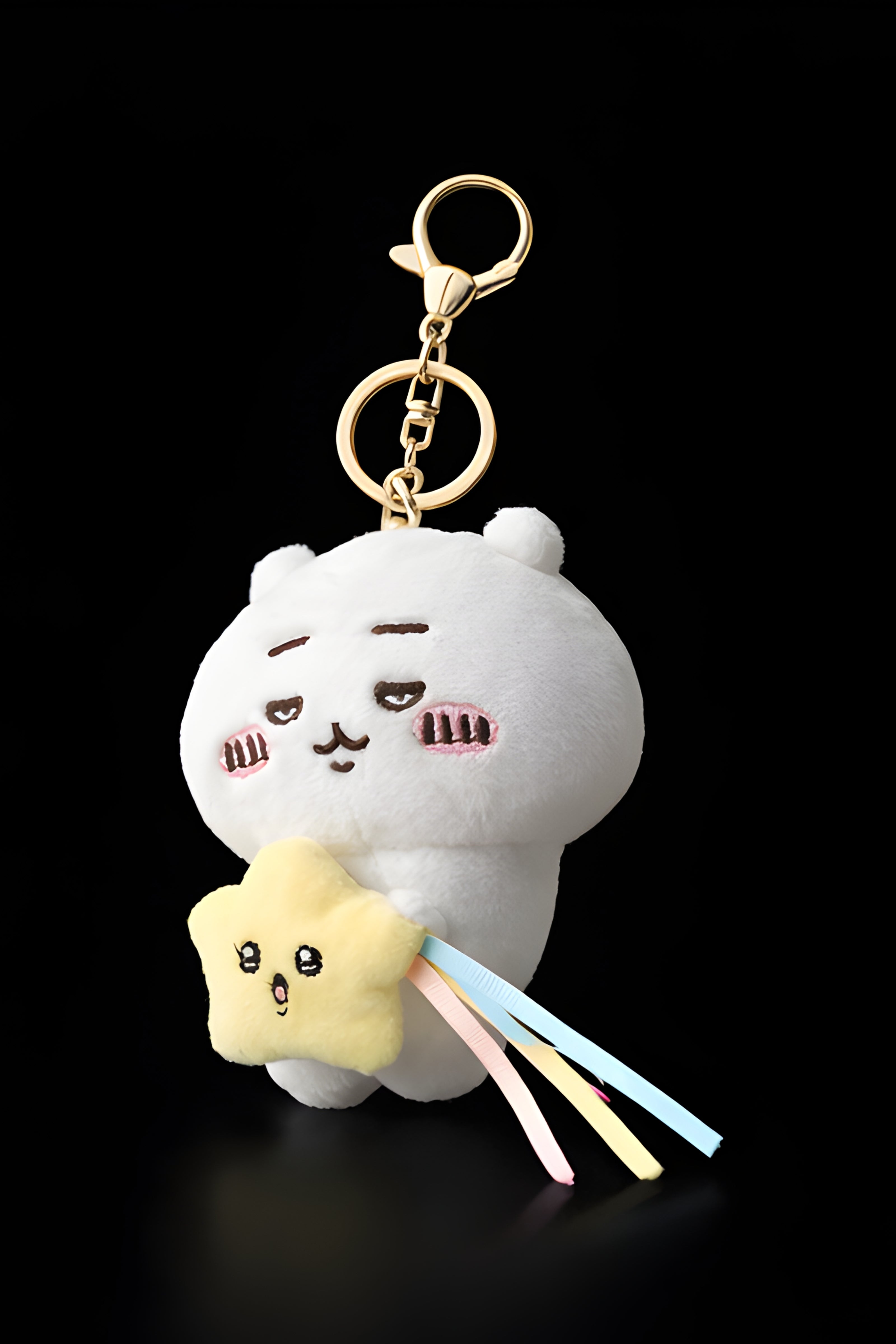 White Bunny Star Plush