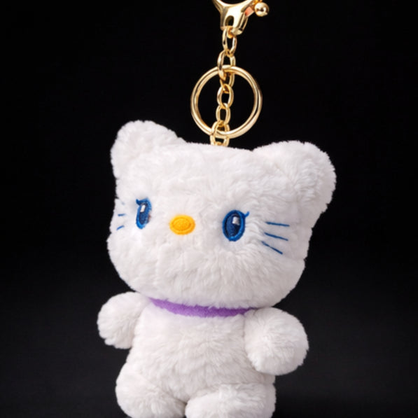 Purple Collar Fluffy Kitty
