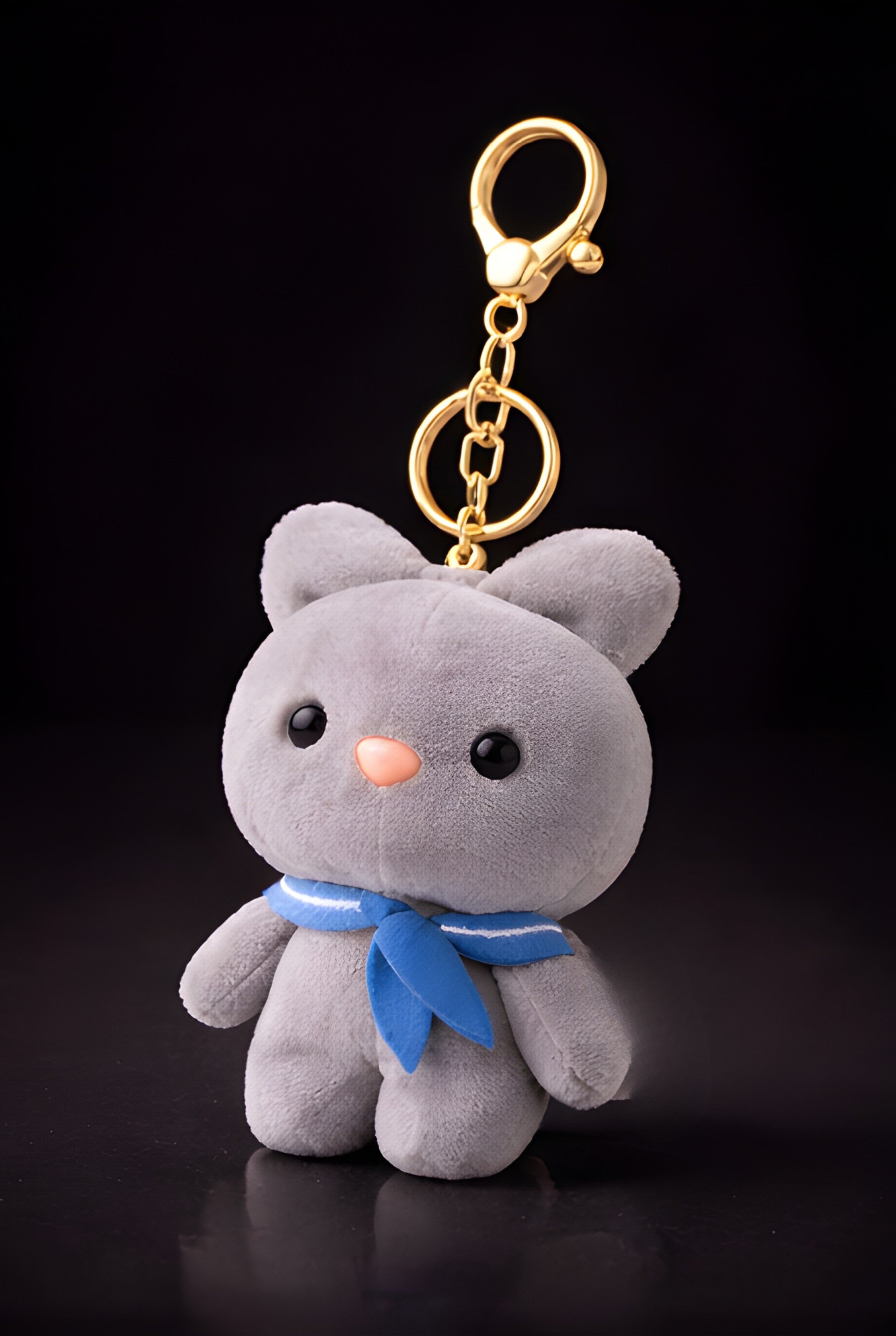 Scouty Grey Bunny Charm
