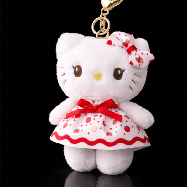 Strawberry Dress Kitty Plush