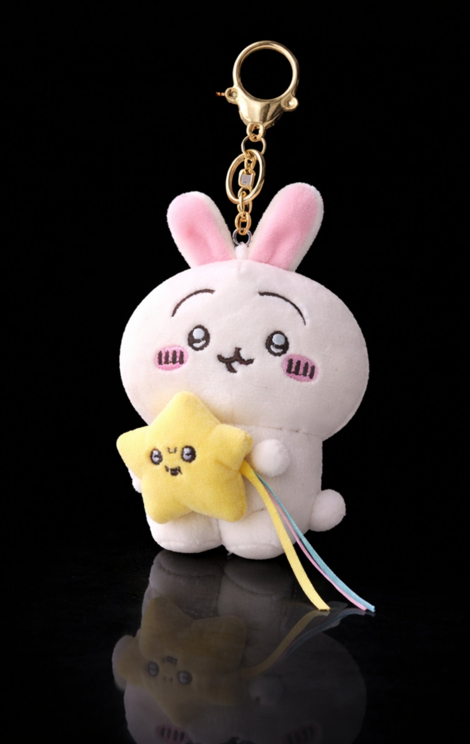 Pink Bunny Star Plush