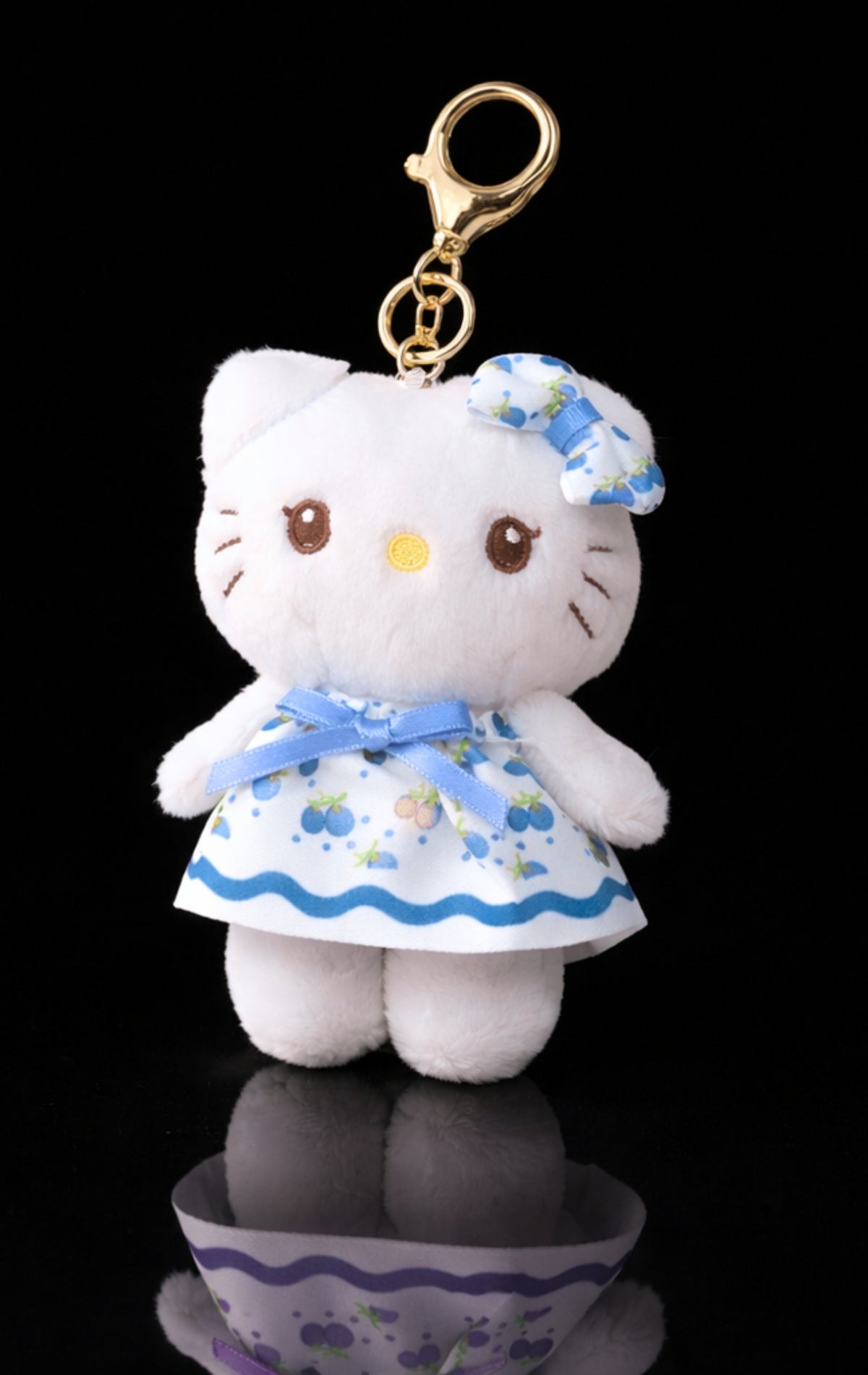 Blueberry Dress Kitty Plush